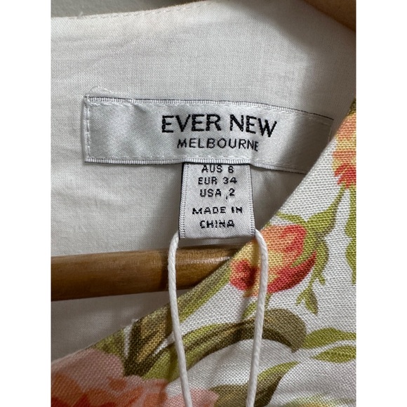 Ever New Noelle Diamond Back Mini Dress Size 2 - Picture 10 of 14